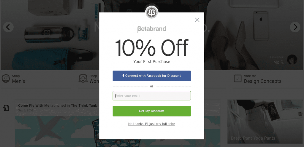 21 Brilliant Exit-Intent Popup Examples For Your Shopify Store - Retainful