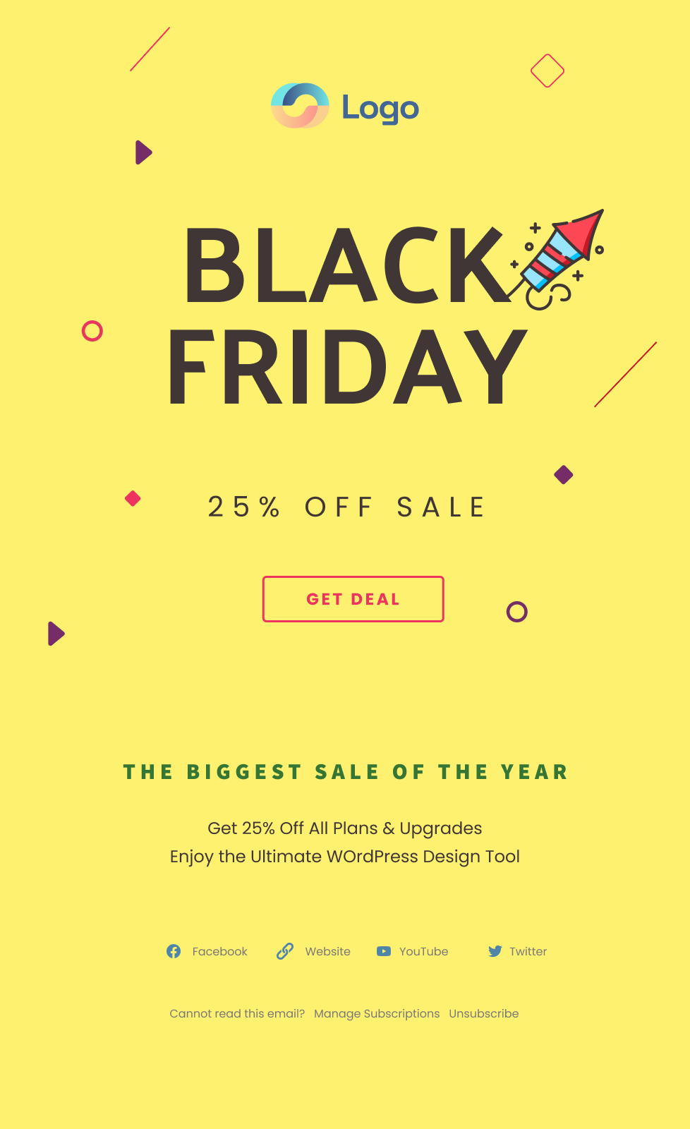 The Best Black Friday Email Examples & Templates Retainful