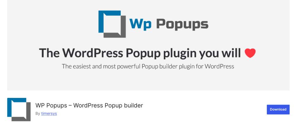 WP Popups wordpress email popup plugin