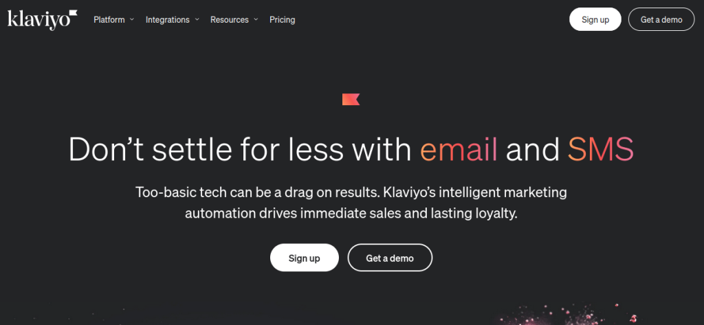 Klaviyo- list building tool