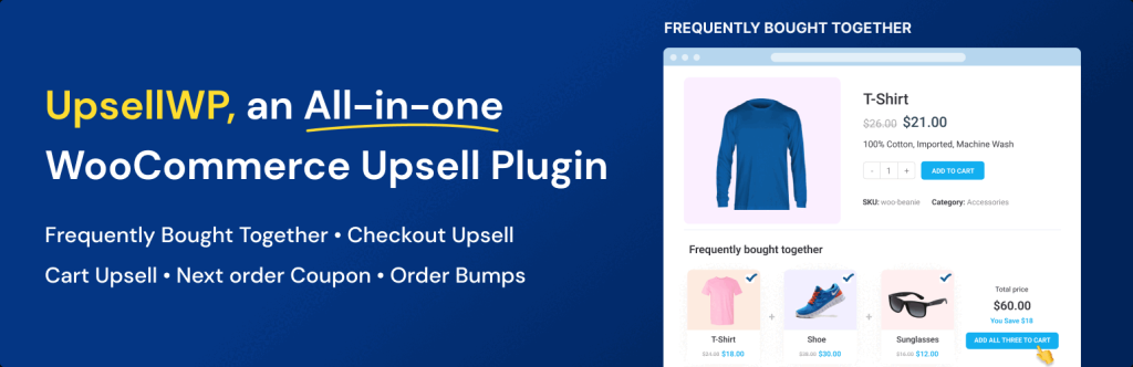 UpsellWP WooCommerce add-to cart plugin